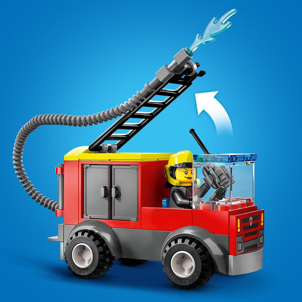 LEGO City - Brandstation och brandbil 4+