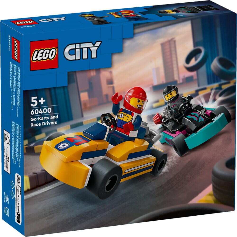 LEGO City - Gokarter och racerförare 5+