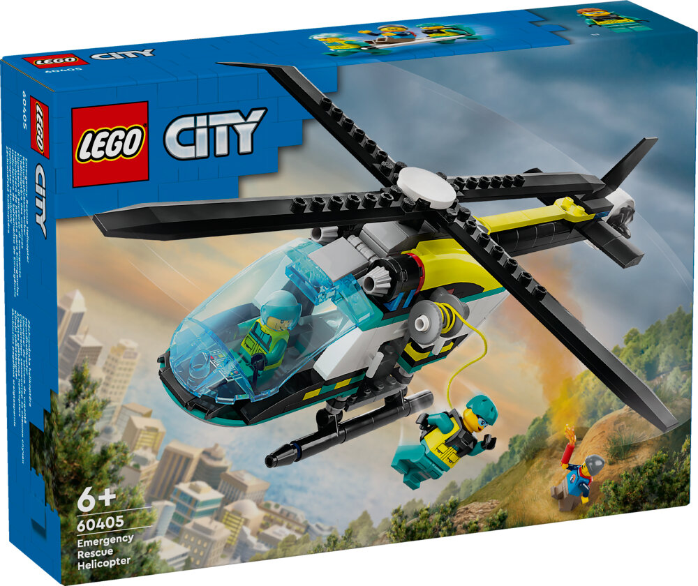 LEGO City - Räddningshelikopter 6+