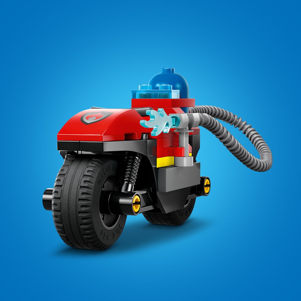 LEGO City - Brandräddningsmotorcykel 4+