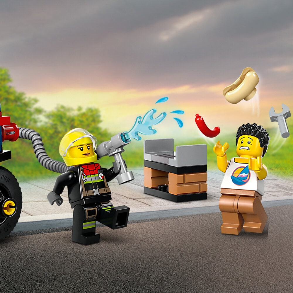 LEGO City - Brandräddningsmotorcykel 4+