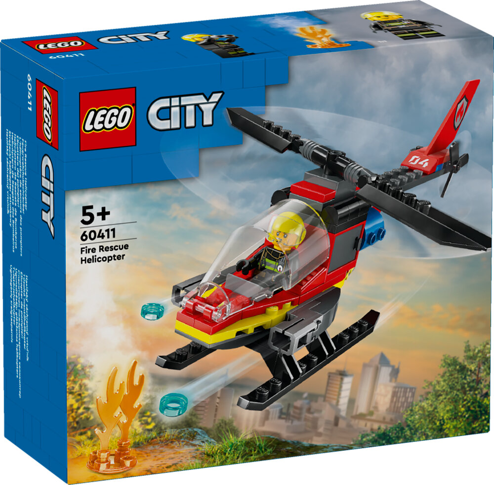 LEGO City - Brandräddningshelikopter 5+