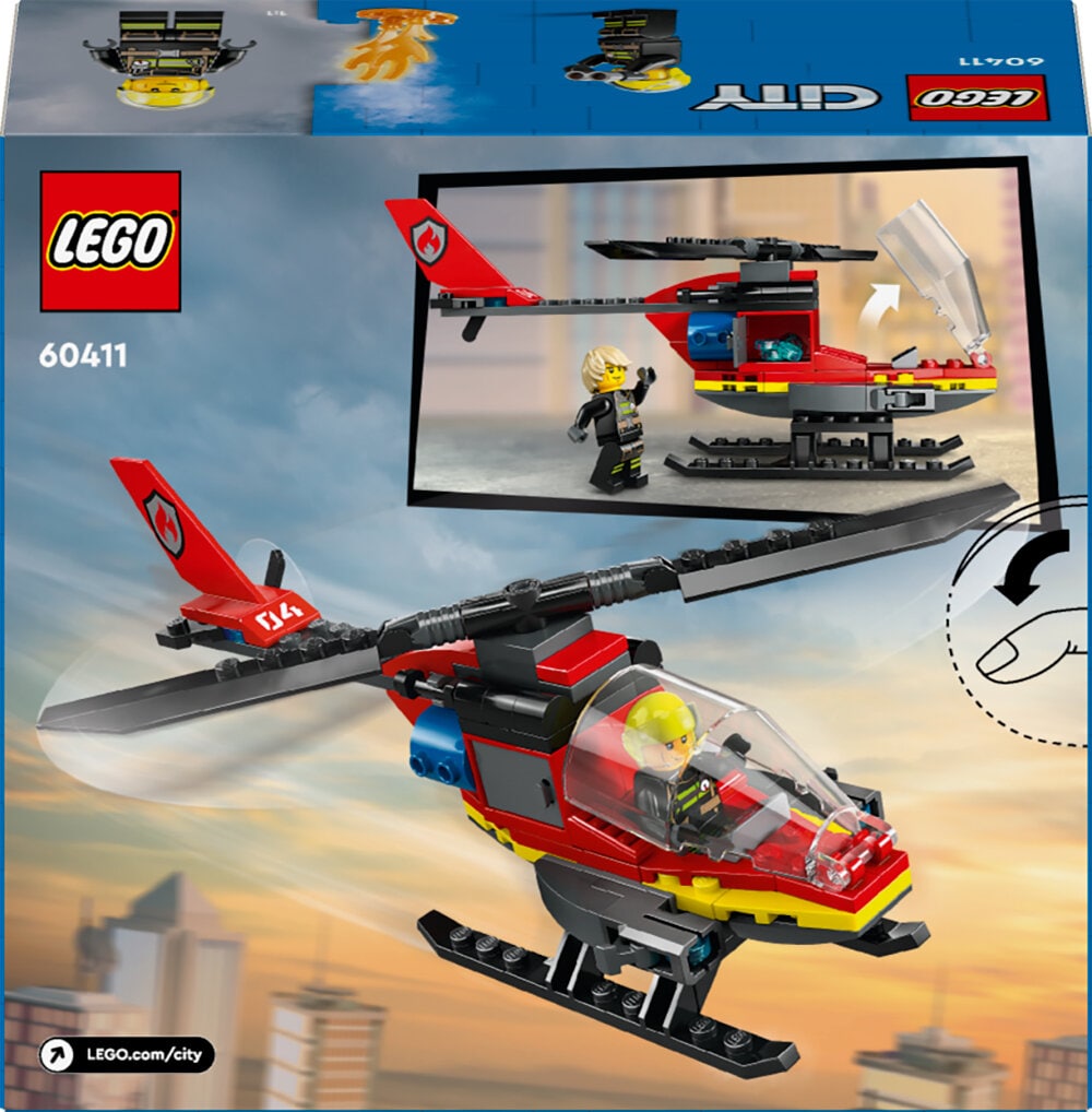 LEGO City - Brandräddningshelikopter 5+