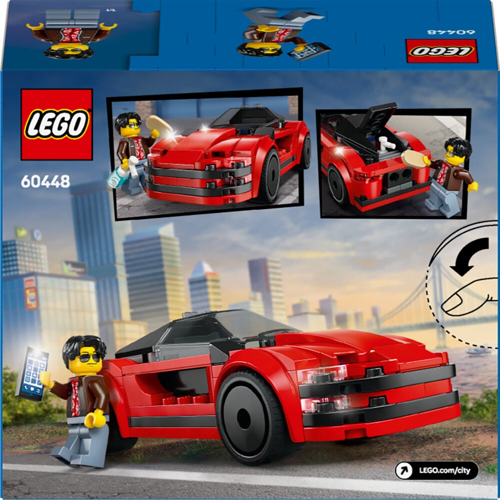 LEGO City - Röd sportbil 5+