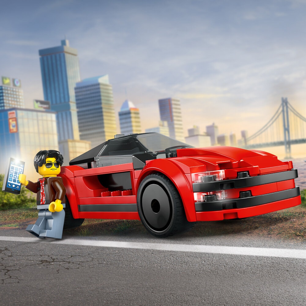 LEGO City - Röd sportbil 5+