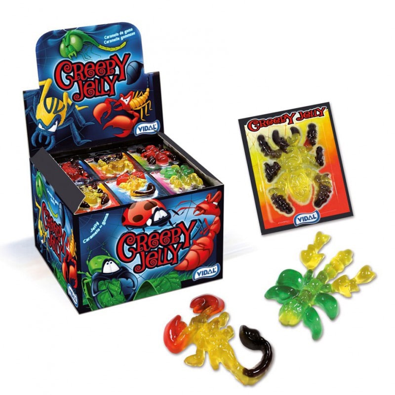 Gelegodis - Läskiga insekter 6-pack