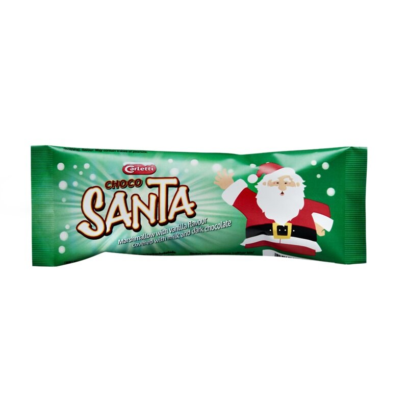 Chokladöverdragen Skumtomte 35 gram
