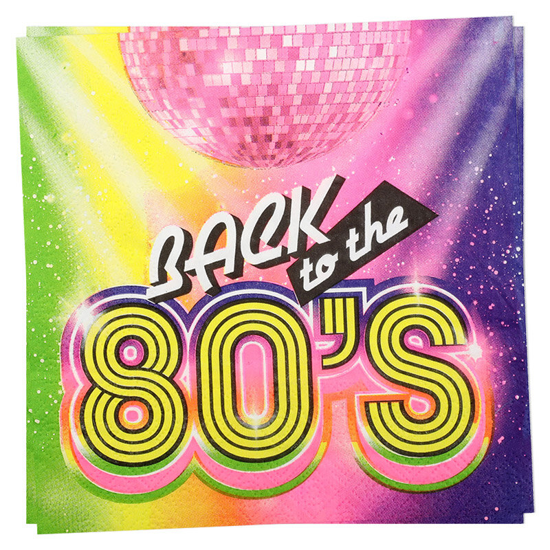 Back to the 80s - Servetter 20-pack