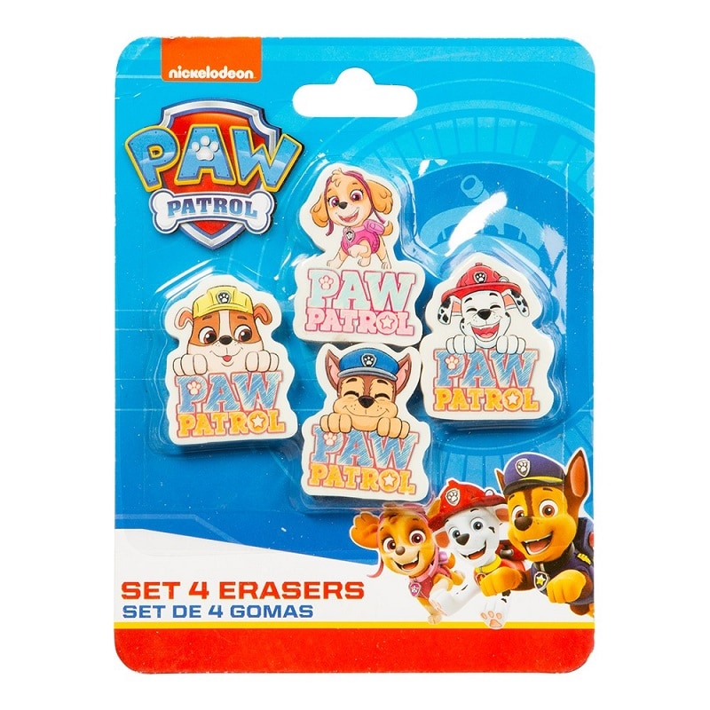 Paw Patrol - Suddgummin 4-pack