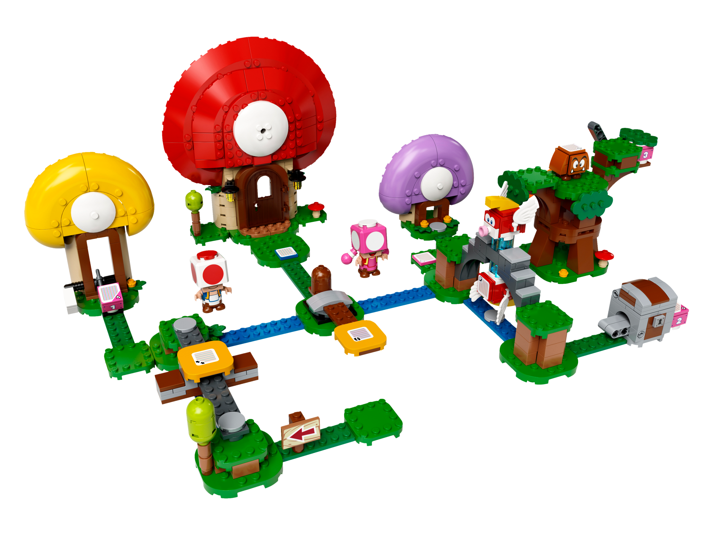 LEGO Super Mario, Toads skattjakt Expansionsset 8+