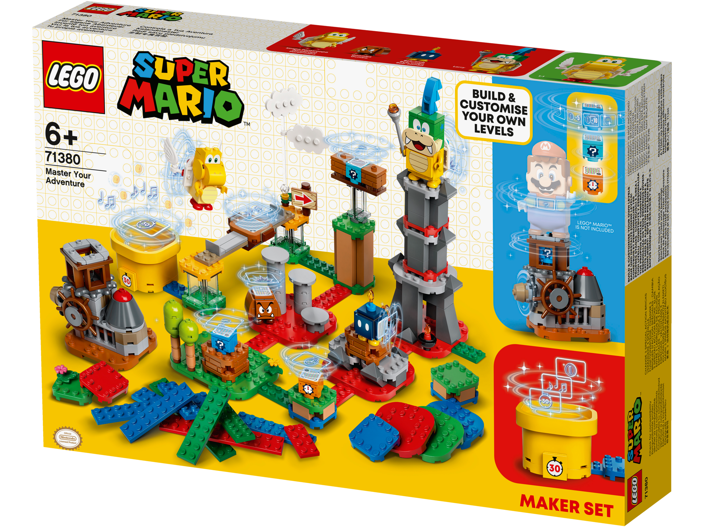 LEGO Super Mario, Bemästra ditt äventyr Skaparset 6+