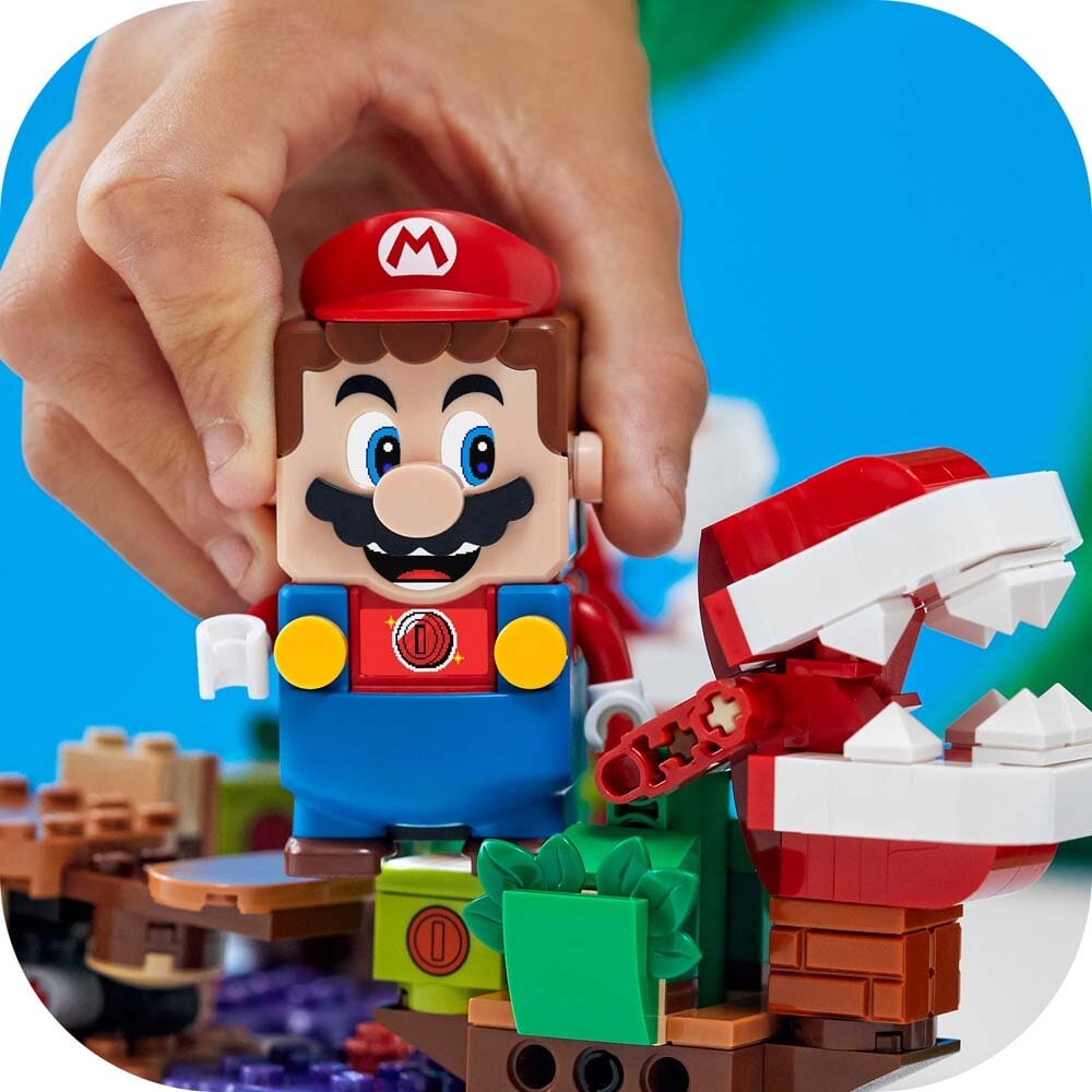 LEGO Super Mario, Piranha Plants förbryllande utmaning Expansionsset 7+