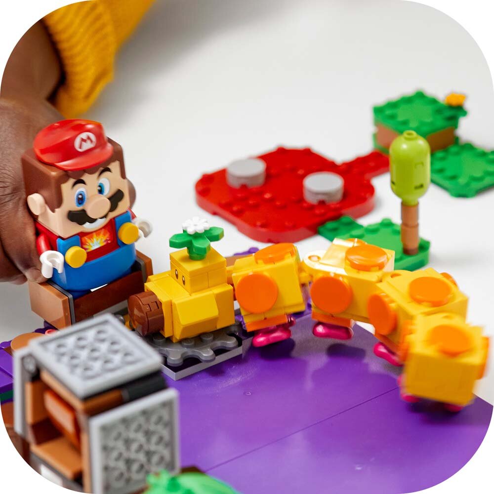 LEGO Super Mario, Wigglers giftiga träsk Expansionsset 7+