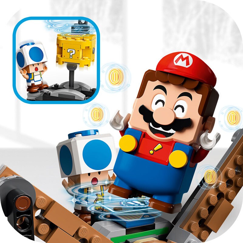 LEGO Super Mario - Reznors anfall Expansionsset 8+