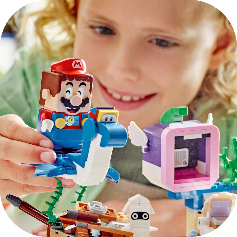 LEGO Super Mario - Dorries sjunkna skeppsvrak - Expansionsset 7+