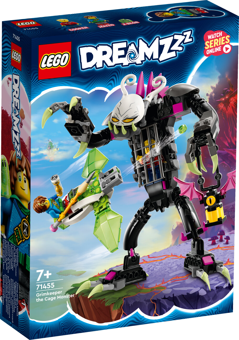 LEGO Dreamzzz - Burmonstret Grimkeeper 7+