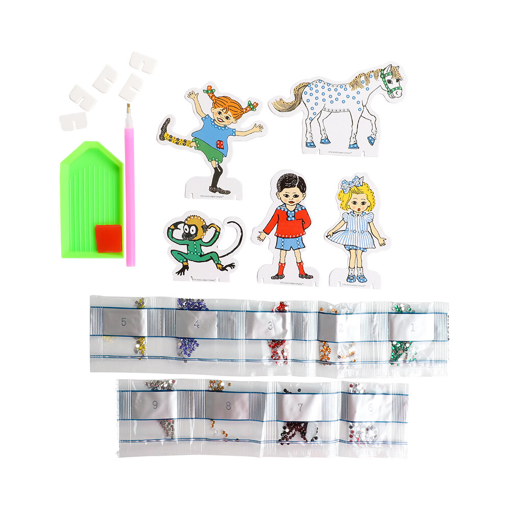Pippi Långstrump Diamond Painting Set
