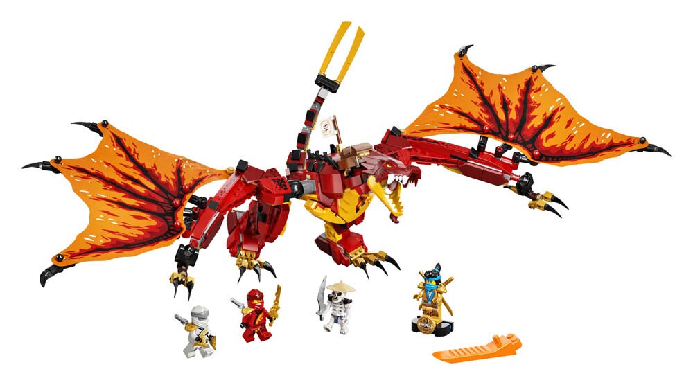 LEGO Ninjago Elddrakens anfall 8+