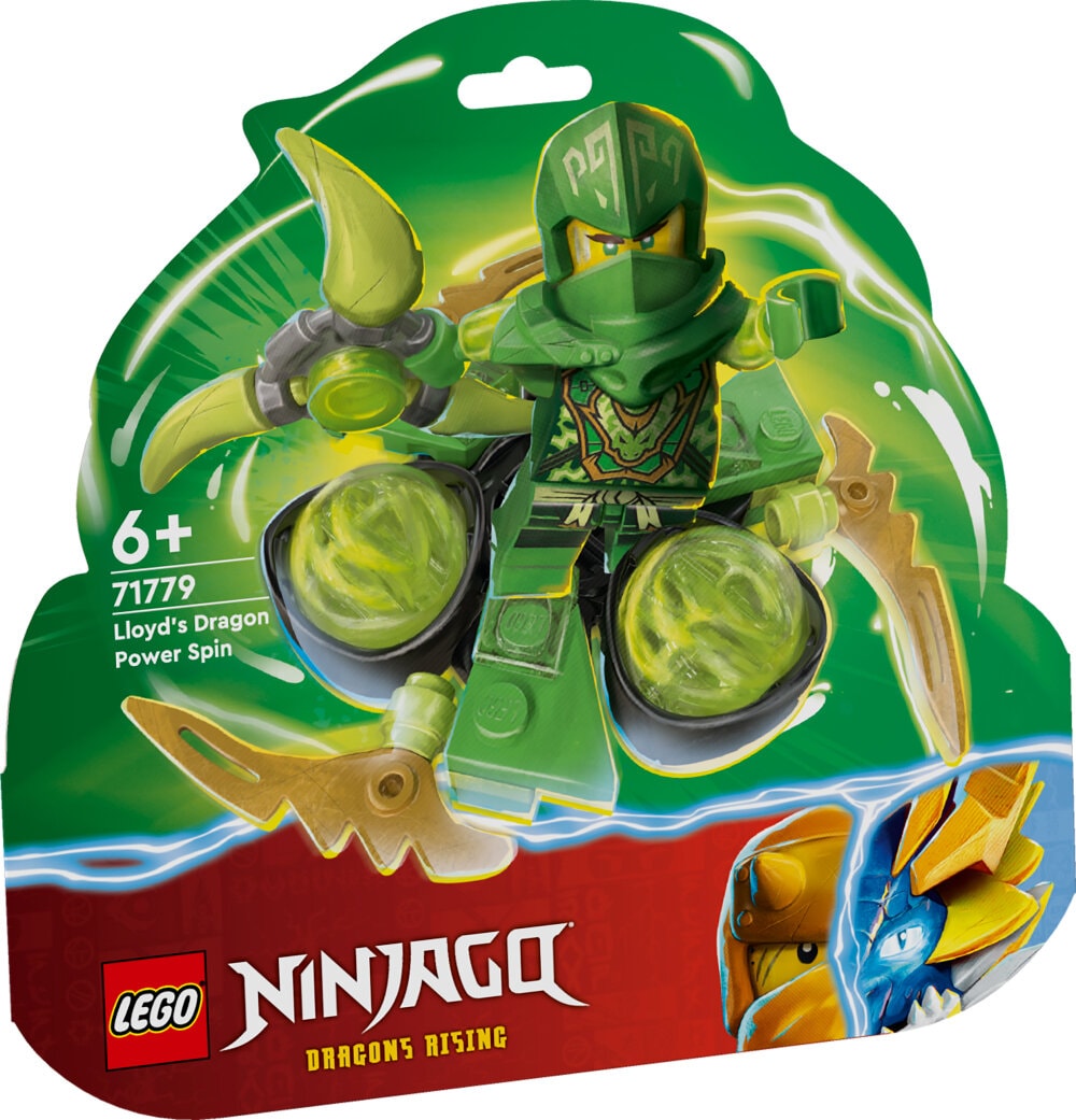 LEGO Ninjago - Lloyds spinjitzusnurr med drakkraft 6+
