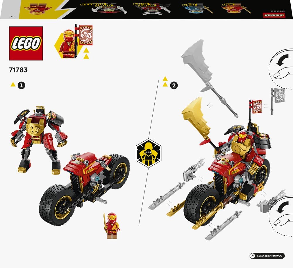 LEGO Ninjago - Kais robotförare EVO 7+