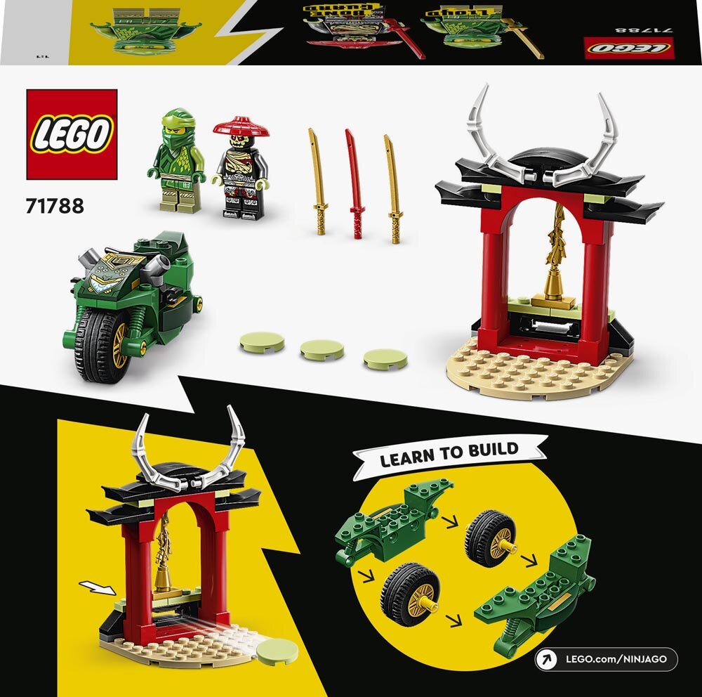 LEGO Ninjago - Lloyds ninjamotorcykel 4+