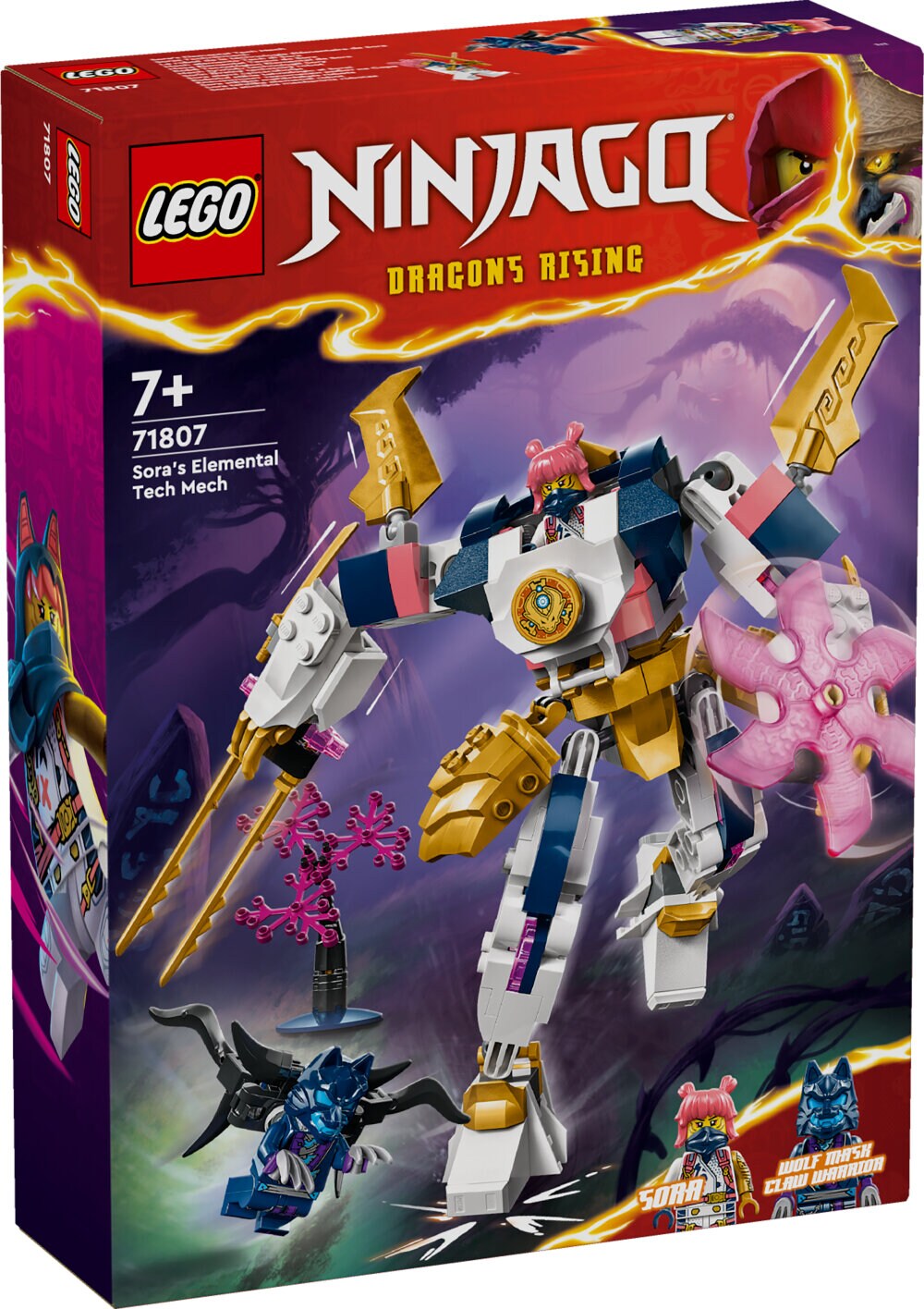 LEGO Ninjago - Soras elementteknikrobot 7+