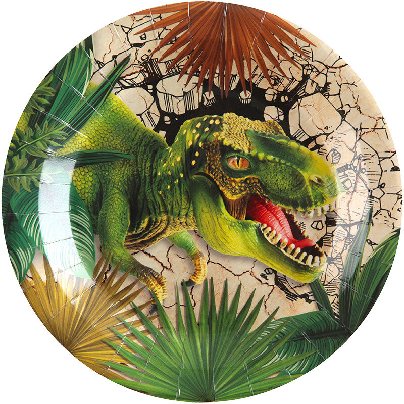 Dinosaurie - Tallrikar 10-pack