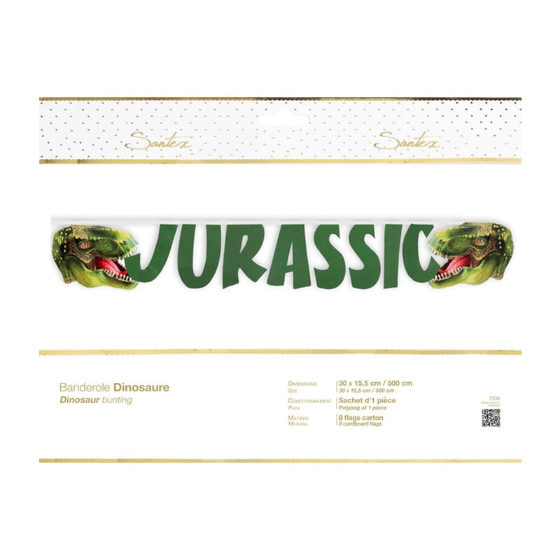 Dinosaurie - Girlang Jurassic 5 meter