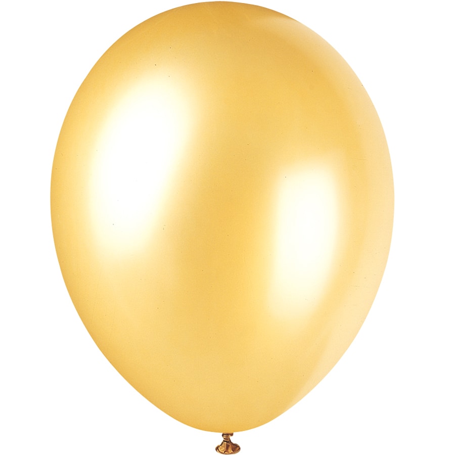 Ballonger 30 cm - Metallic Guld 100-pack