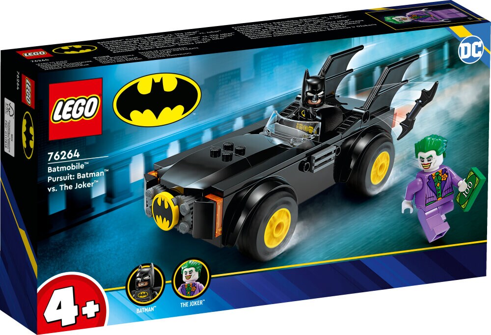 LEGO Batman - Batmobile jakt: Batman mot The Joker 4+