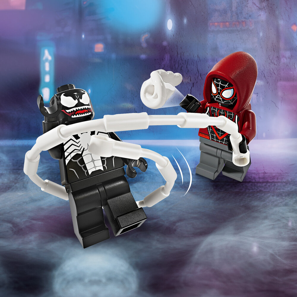 LEGO Marvel - Venoms robotutrustning mot Miles Morales 6+