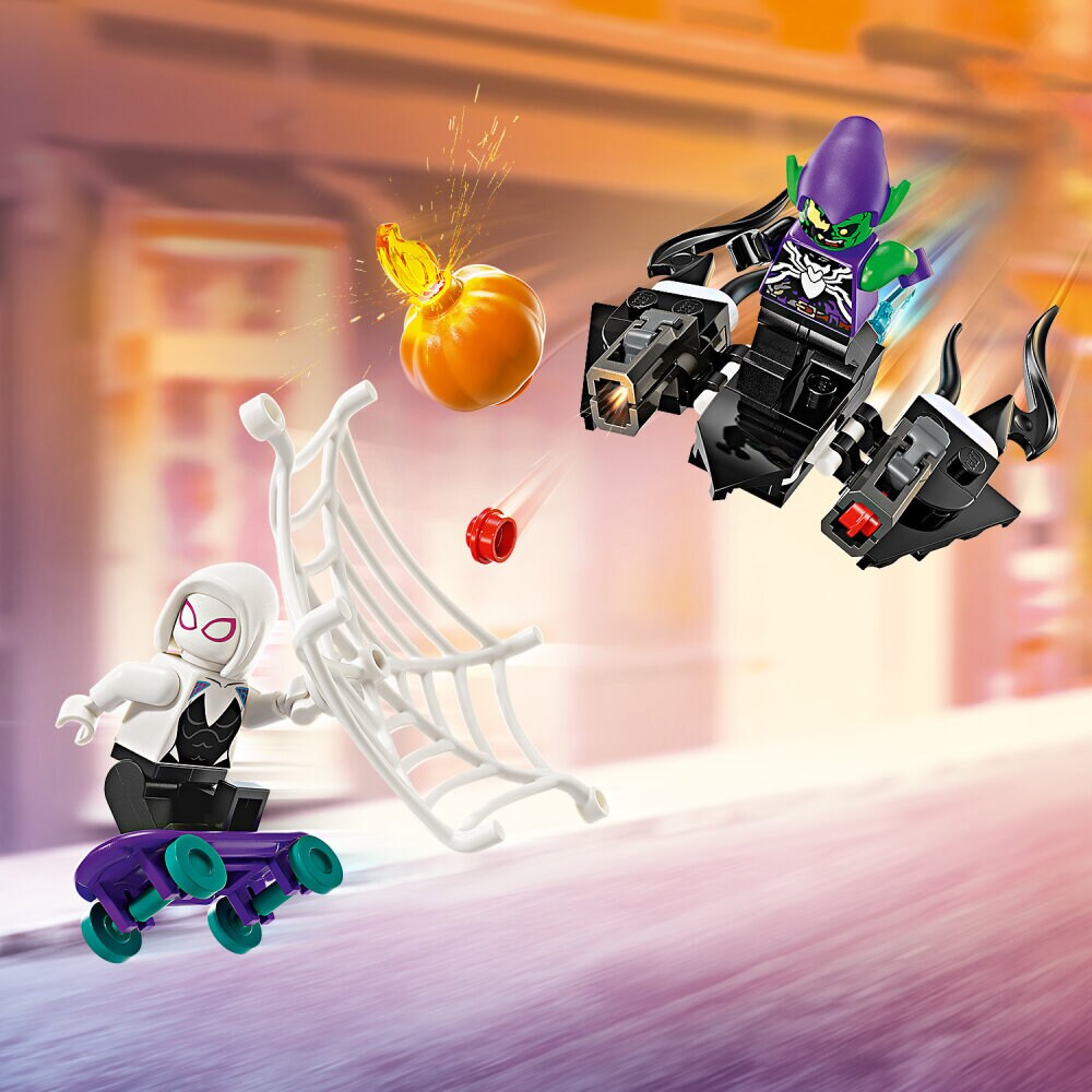 LEGO Marvel - Spider-Mans racerbil & Venom Green Goblin 7+