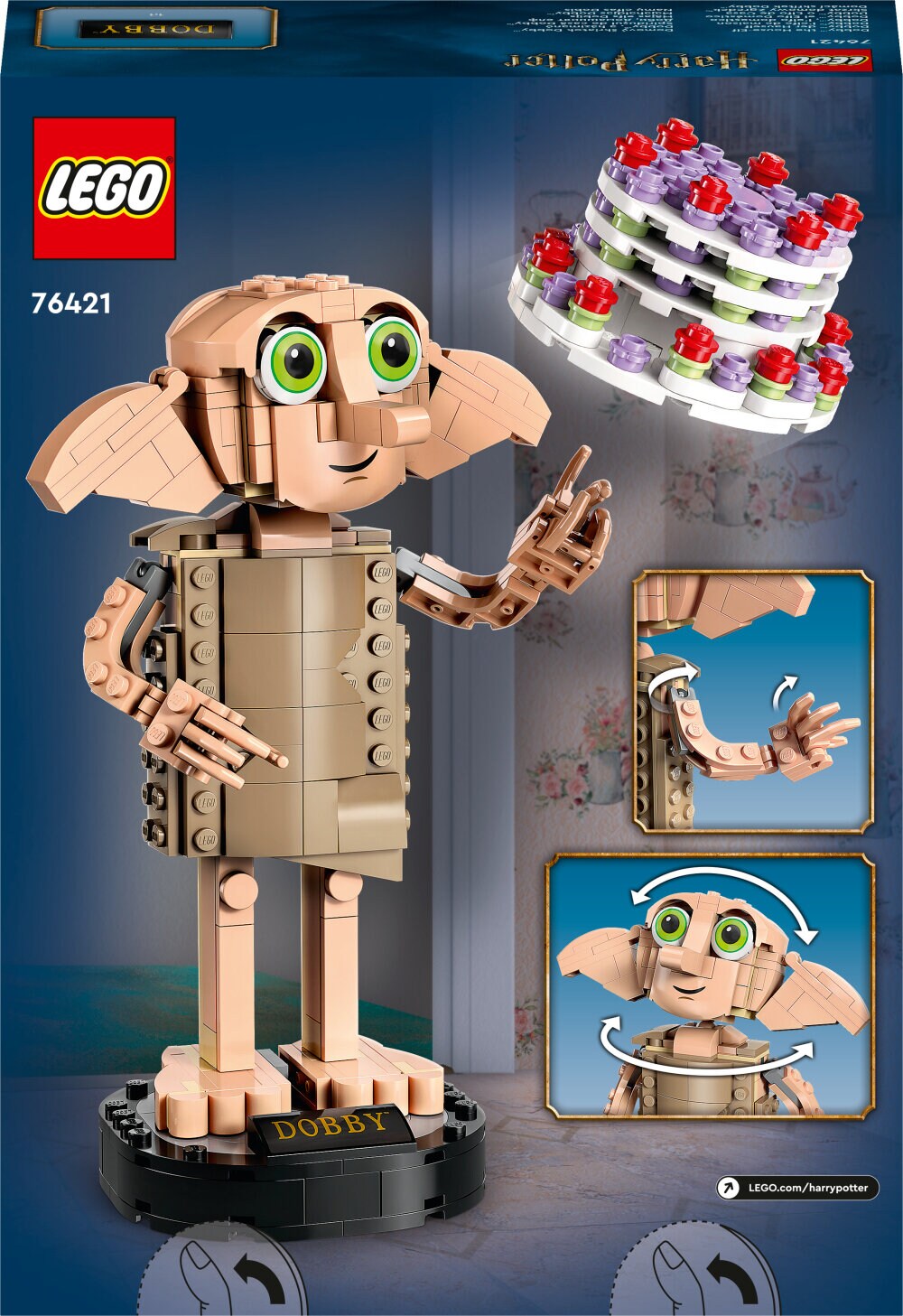 LEGO Harry Potter - Husalfen Dobby 8+