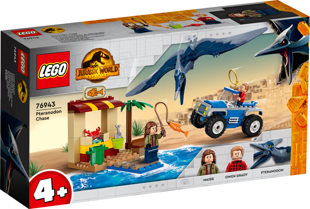 LEGO Jurassic World - Pteranodonjakt 4+