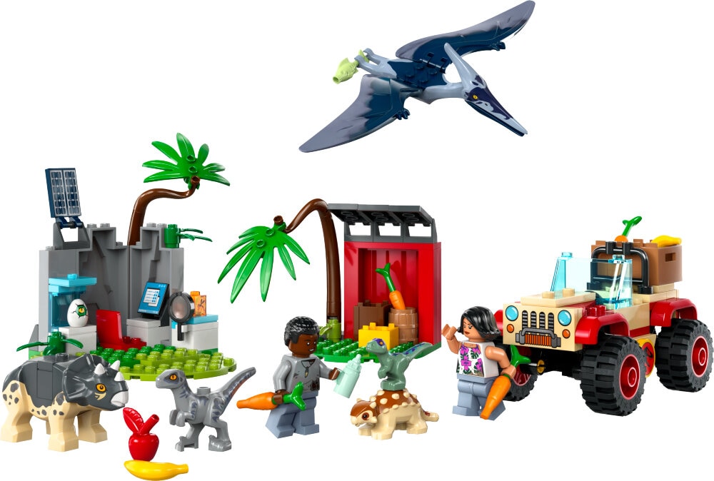 LEGO Jurassic World - Räddningscenter för dinosaurieungar 4+