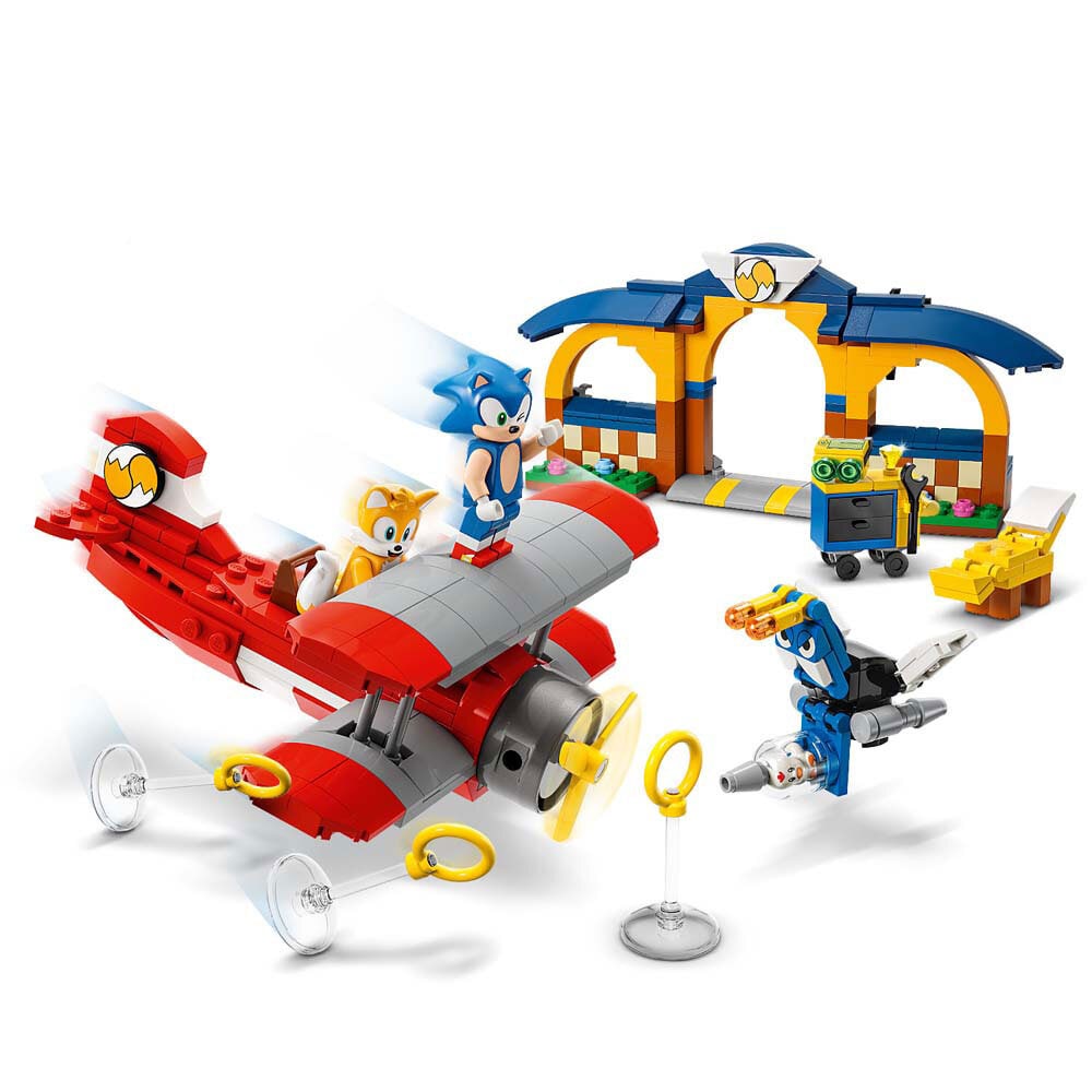 LEGO Sonic The Hedgehog - Tails verkstad och tornadoplan 6+