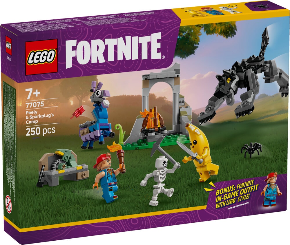 LEGO Fortnite - Peely och Sparkplugs läget 7+