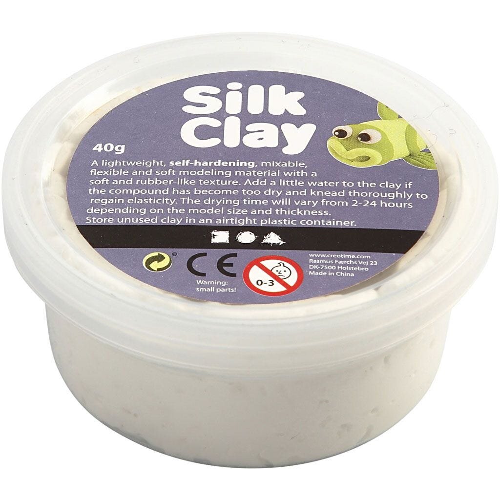 Silk Clay® - Vit 40 gram