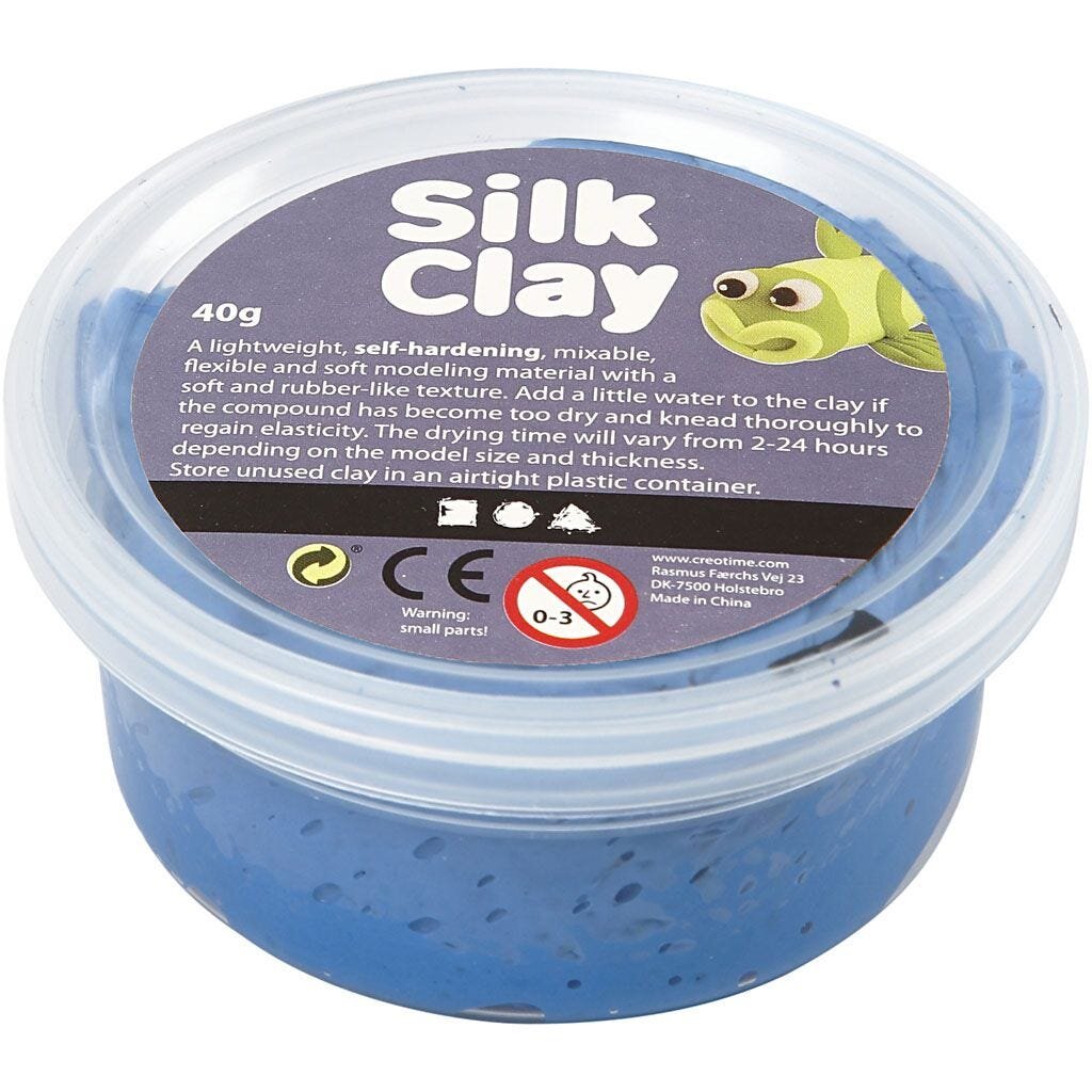 Silk Clay® - Mörkblå 40 gram