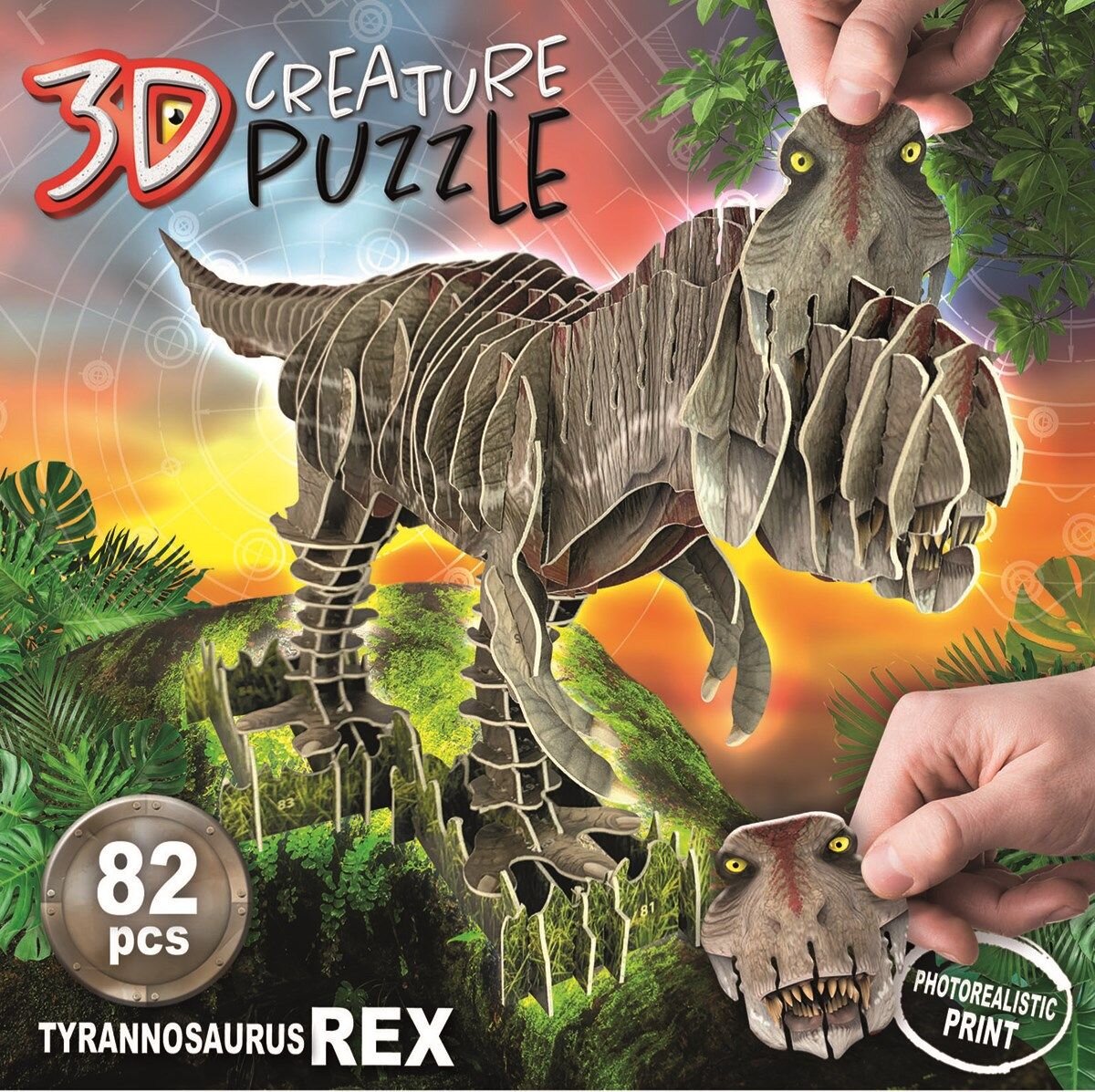 Educa 3D Pussel - T-Rex 82 bitar