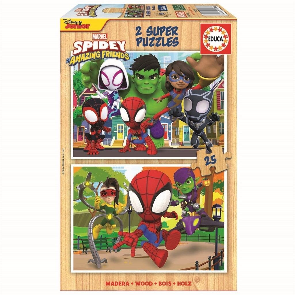 Educa Pussel - Spidey & His Amazing Friends 2x25 bitar