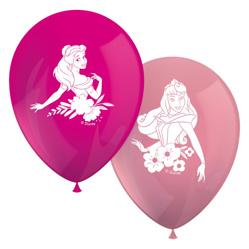 Disney Prinsessor - Ballonger 8-pack