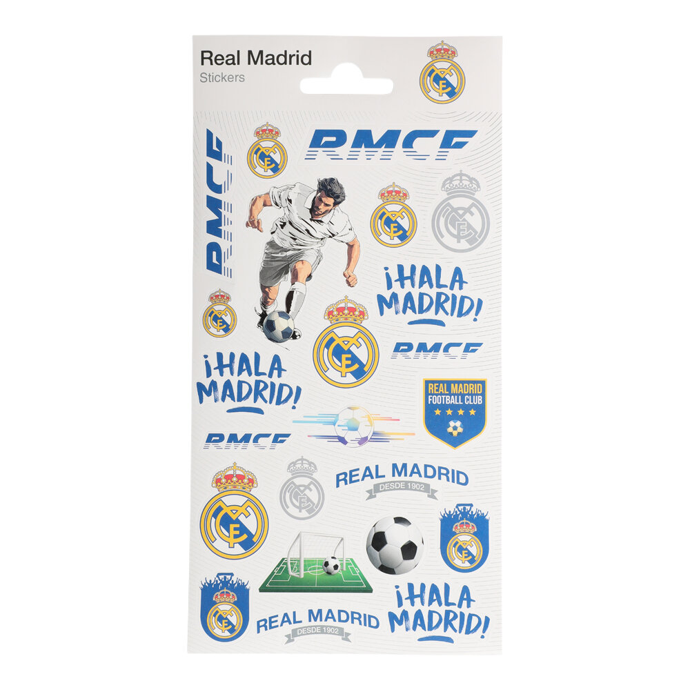 Real Madrid Klistermärken 23-pack