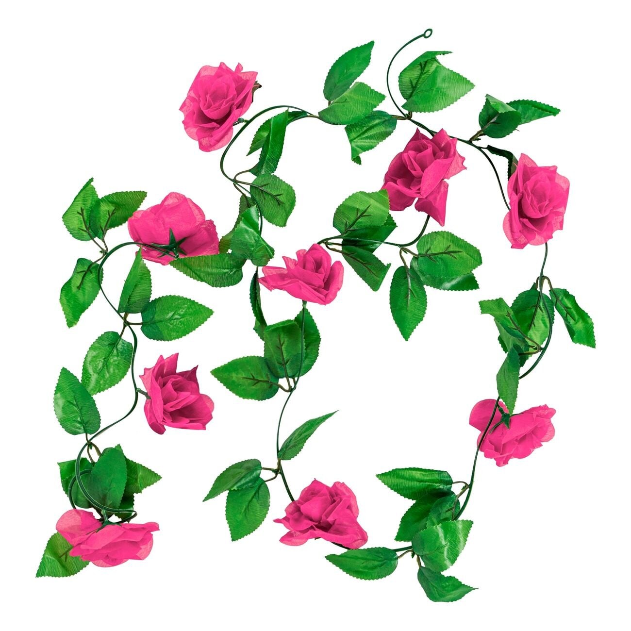 Blomstergirlang - Rosa rosor 2 meter