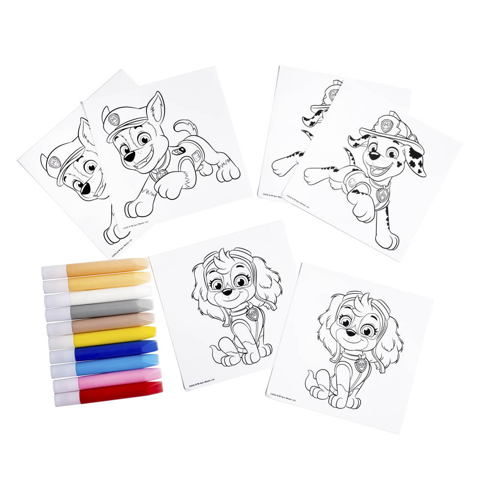 Paw Patrol Fönstermålning