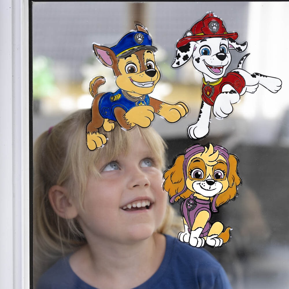 Paw Patrol Fönstermålning
