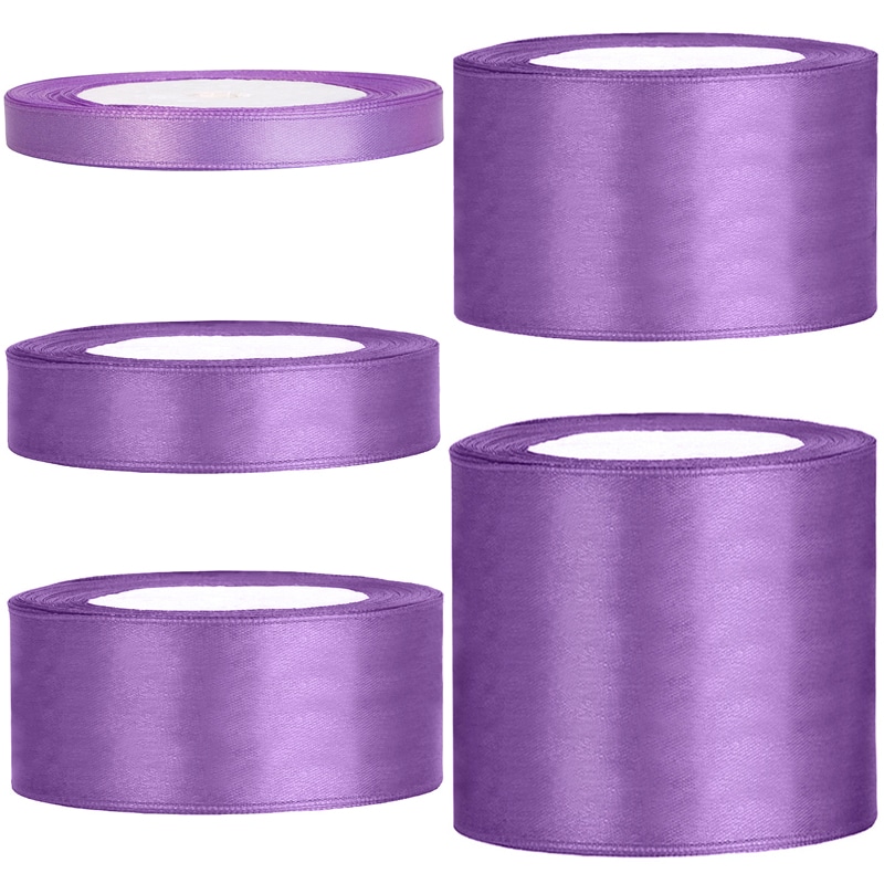 Satinband, Lavendel 25 meter