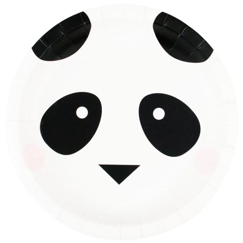 Panda - Tallrikar 8-pack