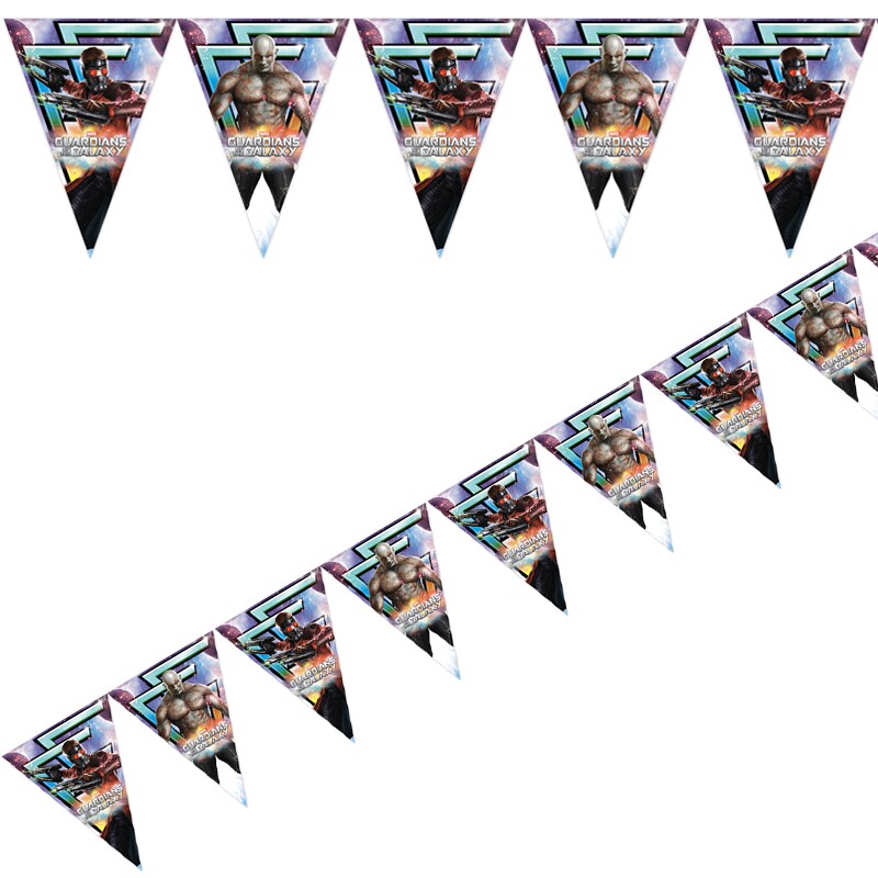 Guardians of the Galaxy - Flaggirlang i plast 230 cm