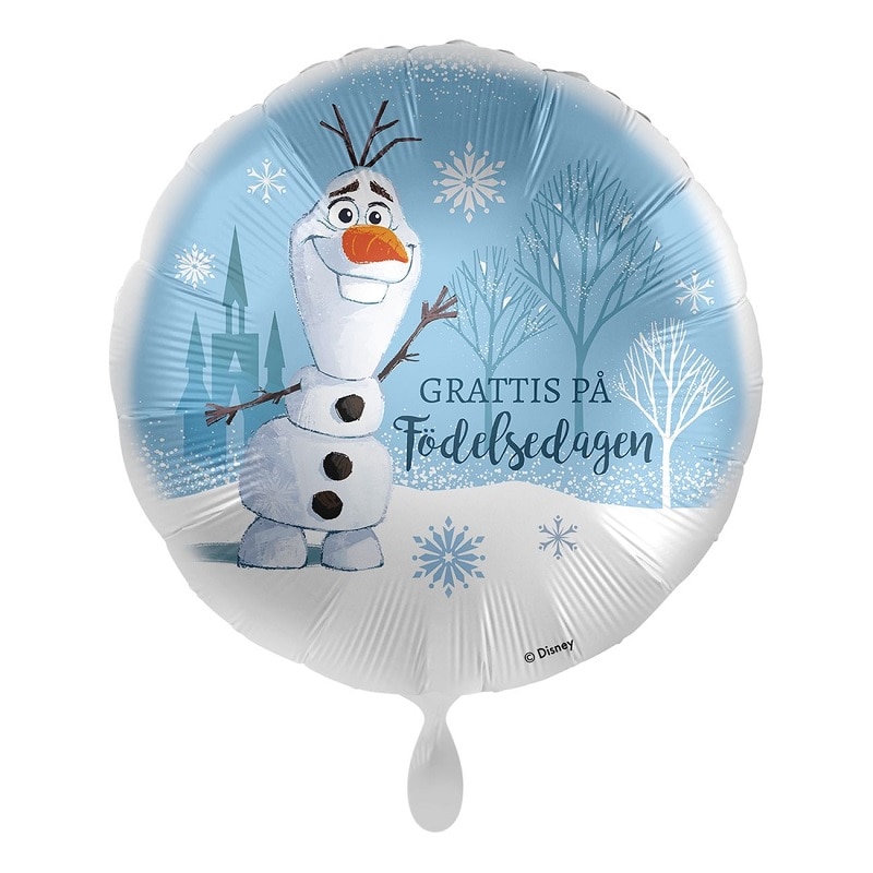 Frost 2 - Folieballong Olaf 43 cm